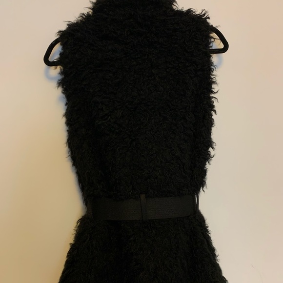 Zadig & Voltaire faux fur black sleeveless jacket - Picture 8 of 10